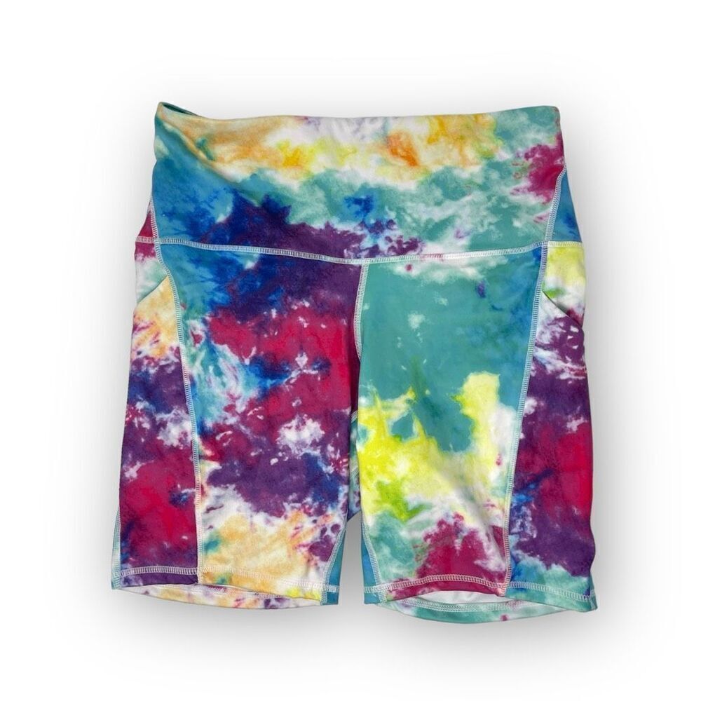 Buc-ee's Tie Dye Bike Shorts Women’s Size Small